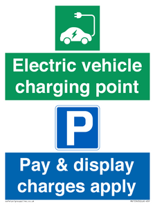EV Charging Point Pay and Display